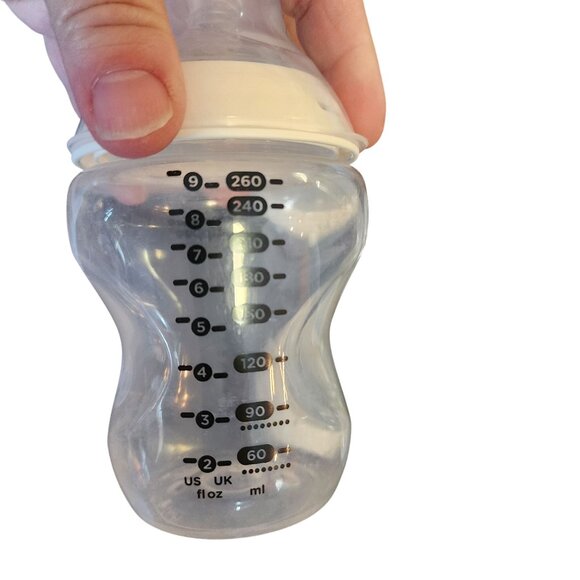 Tommee Tippee 9oz Baby Bottles With Anti-Colic Nipples - Set Of 6 - BPA-Free Pla - Picture 3 of 3